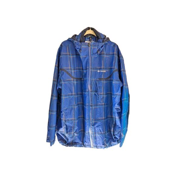 Columbia Omni Tech Waterproof Breathable Interchange Men's Size XL Hooded Coat